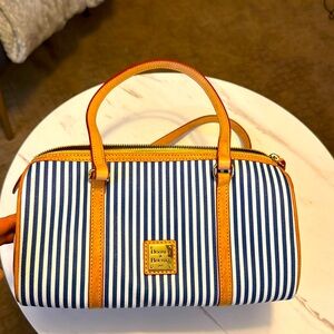 Dooney & Bourke Stripe Barrel Bag